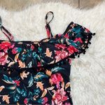 Women Off Shoulder Swimsuits High Waist Bathing Suits Ruffle L Pink Size L Photo 5