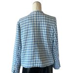 Nanette Lepore NWT NANETTE Houndstooth Open Front Jacket Photo 4