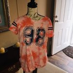 Cactime Peach Summer Short Sleeve Blouse Pink Photo 2