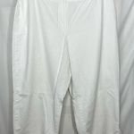 Liz Claiborne Lizsport women’s Audra white cotton stretch capri pants size 16 Photo 0