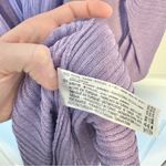 ZARA NWOT  Purple Italian Yard Wrap Dress Size Large M/L Photo 3