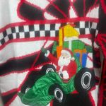 Jolly Sweaters Ugly Christmas Sweater Size S Holiday Party Tacky Santa Quirky Green Photo 2