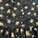 Urban Outfitters  Floral Babydoll Short Sleeve Dress Small Photo 5