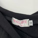 Halife‎ black top. Tee shirt and sweatshirt, oversized, sz s Photo 2