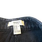 Forever 21  Distressed Black Denim Long Shorts Photo 5