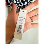 CAROLINE CONSTAS Black White Paisley Leopard Ruffle Anastasia Two Photo 6