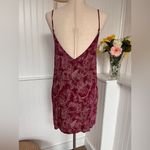 Forever 21 Bohemian Burgundy V-Neck Criss Cross Dress Photo 6