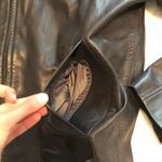Cutter and Buck Vintage Black Leather Jacket Photo 3
