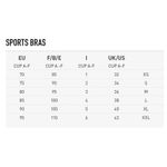 NWT ODLO Sports Bra XS Black High Support Training Padded Zip Front Gym Fitness Photo 13