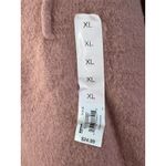 SO  Juniors Hoodie XL Pink Blush Eyelash Plush Yard Loungewear Crop Womens NWT Photo 6