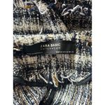 ZARA  Blue, Brown and White Shaggy Cardigan Photo 4