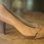 Stuart Weitzman Womens Sz 6M Shoes Brown Leather Pump Fashion Career Event Heel Photo 0