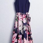 Vince Camuto  Tropical Floral Handkerchief Dress Photo 0
