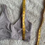 Carbon38 Soft Heathered Grey Bralette Gray Photo 3