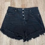 Wild Fable  Shorts Denim Black Distressed Photo 0