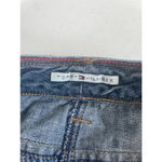 Tommy Hilfiger Women's ‎ Denim Mini Skirt Raw Hem Size 6 Blue EUC 0202 Photo 10