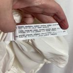 ZARA Blogger Favorite Off White Ruched Front Mini Dress Sz.S NWT Photo 13