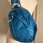 Eddie Bauer Blue Nylon Sling Backpack Crossbody Pack Photo 0