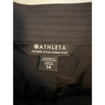 Athleta  Wander Stash Skinny Pant Black Womens Size 14 Cargo Pockets Stretch Photo 3