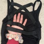 Strappy Dance Leotard Black Size L Photo 2