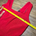 Lulus Scarlet Red Sleeveless Flared Mini Dress Medium, Party, Date Fit and Flare Photo 4