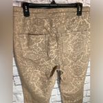 Anthropologie  Pilcro Flocked Baroque Floral High Rise Skinny‎ Jeans Size 32 Photo 7