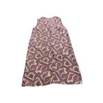 Theory Silk Paisley Dress 6 Sleeveless Mini Silk + Leather BRINDINA Shift Dress Photo 8