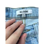 RE/DONE 70s Stove Pipe High Rise Light Wash Denim Jeans Women's Size 25 Photo 9