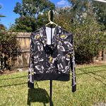 Farm Rio  x Adidas Black Butterfly Zip Up Hoodie Size XS Photo 3