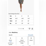 Donna Morgan Black & Ivory Wrap Dress – Size 10, NWT, $120 Retail Photo 2