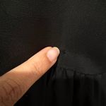 Pretty Little Thing Black Tiered Mini Dress Size 8 Photo 8