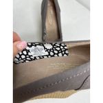 Toms ASH GRAY “CALYPSO” ESPADRILLE SLIP ON CANVAS COMFORT WEDGE WOMENS 8.5 NWOB Photo 6