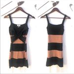 LOLA Bodycon Bandage Dress Brown Size M Photo 1