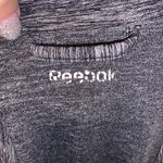 Reebok  grey full zip up hooded athletic Long sleeve top Photo 7