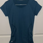 Athleta  Short Sleeve Workout Top - Ruched Sides Photo 0