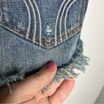 Hollister Y2K  low rise jean‎ shorts raw hem size Shows size 26 Photo 6