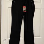 ZARA RECCO TECHNOLOGY WATER WIND RESISTANT BLACK FLARED PANTS SKI COLLECTION Photo 2