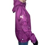 Puma  unisex purple hooded athletic jacket Photo 1
