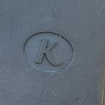 Clarks K by Black Patent Leather Slip On Shoes UK 6, US 8. Work Dressy Photo 12