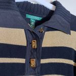 Vintage Lauren‎ Ralph Lauren Sweater Gold Size M Photo 4