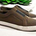 Louise et Cie  Green Satin Slip On Sneakers Photo 0