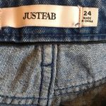 JustFab  floral embroidered slim boyfriend size‎ 24 Photo 6