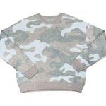 Lucky Brand  pink camo sweater Photo 0