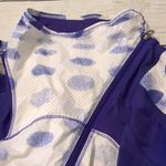 Lululemon seaside dot white/bruised berry presta packable shirket size 6 Photo 5
