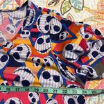 LuLaRoe  size 2XL women's classic tee Jack Skellington hi low round neckline sslv Photo 4