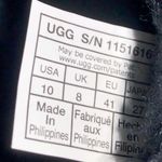 UGG  Classic Ultra Mini Mirror Ball Boot Black Photo 6