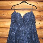 Mac Duggal 20287 Womens Embellished Cold Shoulder Sweetheart A Line Gown Photo 6