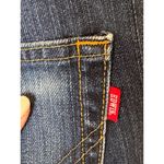 Edwin Jeans Women 29 Blue Medium Wash Distressed Japanese Denim Straight Leg 402 Photo 7