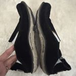 Cushe Thermo Slipper Loafer Womens Size 6 Black Suede Faux Fur Lined Shoes Photo 4