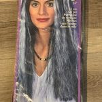 Witch Wig with Glow in the Dark Streaks 24” Black Photo 3